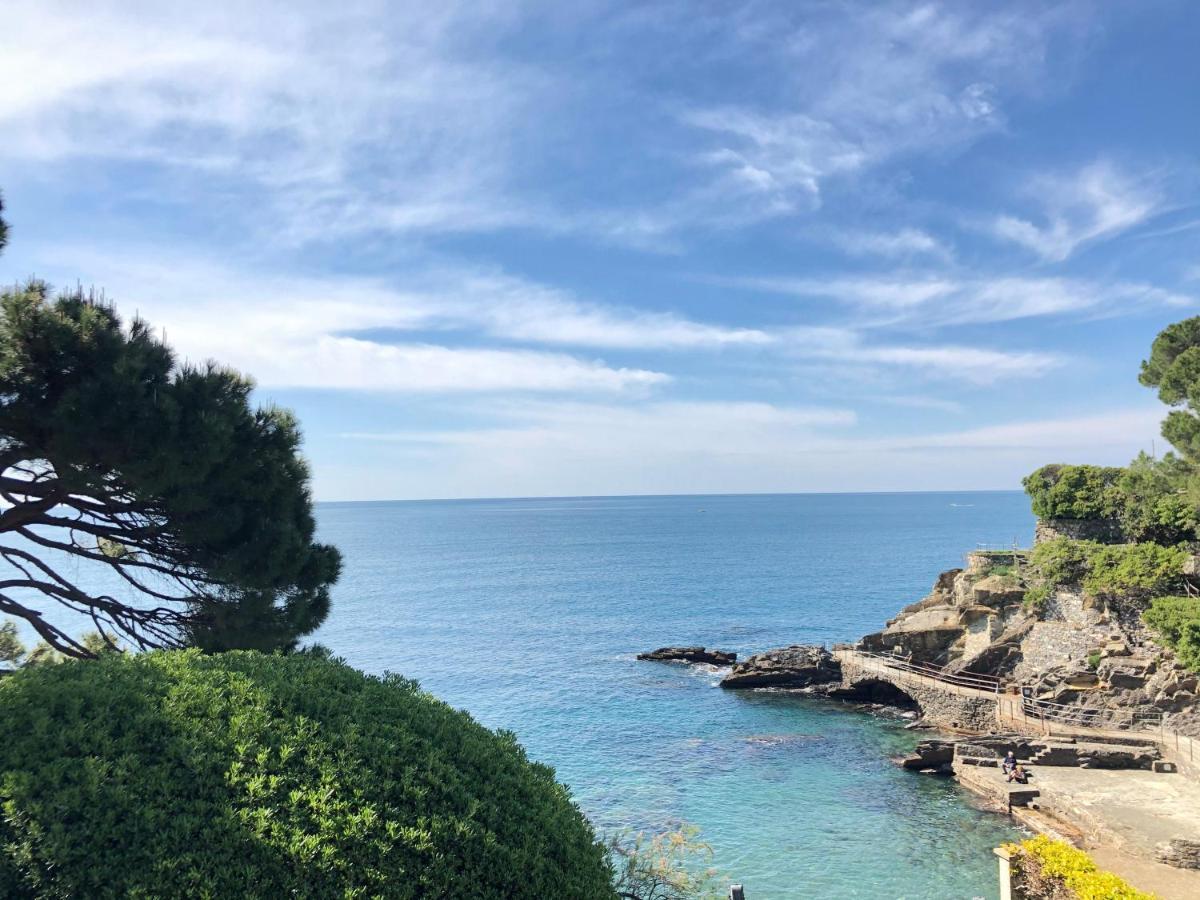 Ferienwohnung Un Passo Dal Mare Zoagli Exterior foto